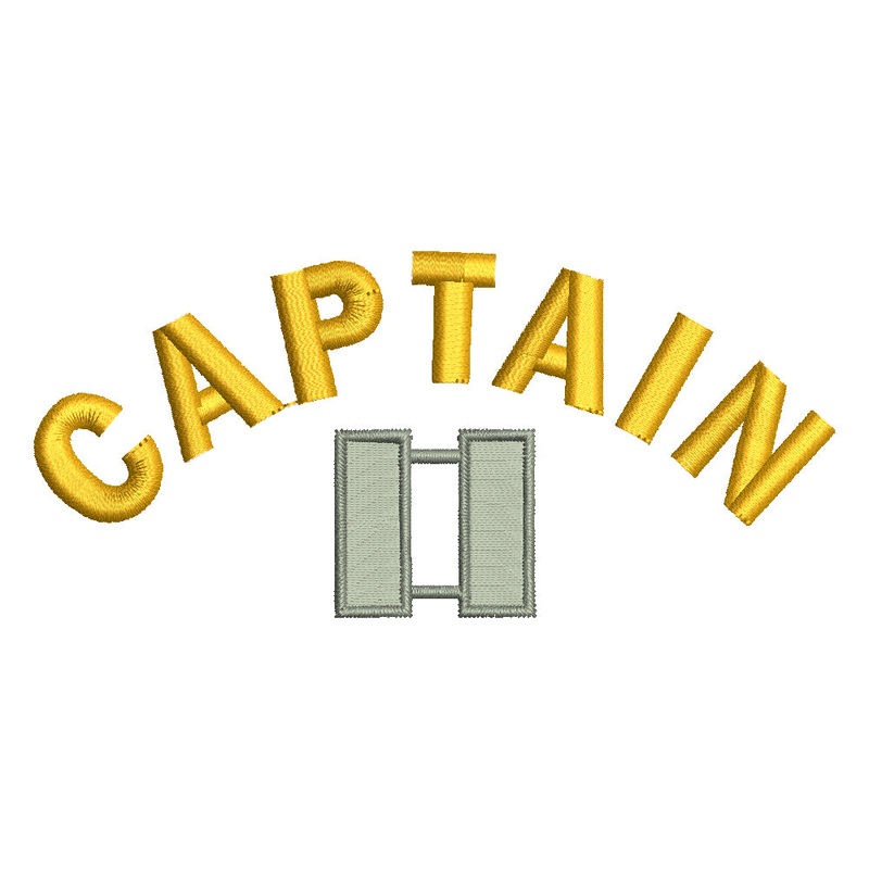 Captain Rank Symbol Default Title One Size