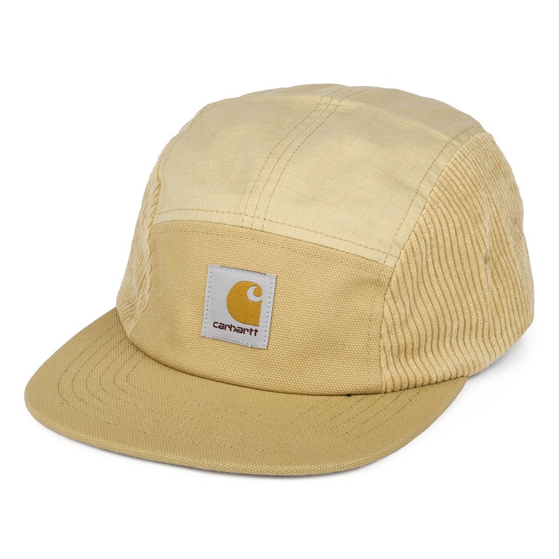 Carhartt WIP Hats Medley 5 Panel Cap – Light Brown Adjustable