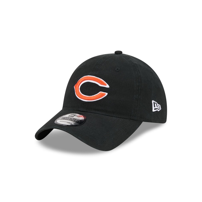 Chicago Bears Black 9TWENTY Adjustable Hat One Size