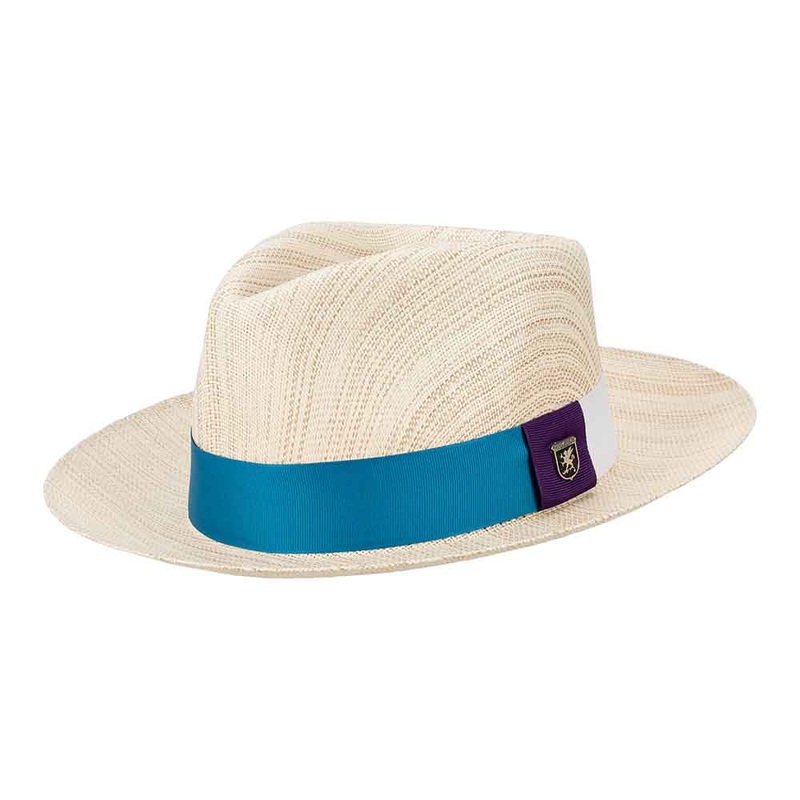 Fine Woven Matte Shantung Fedora – Stacy Adams Hats Natural Medium
