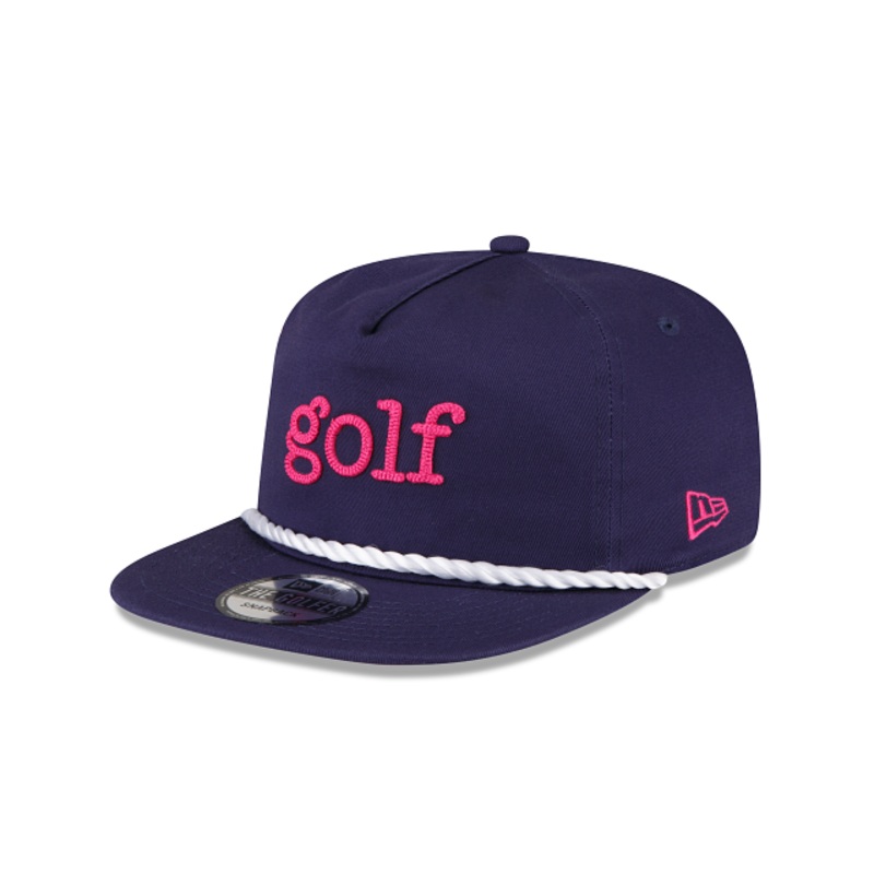 New Era Golf Navy Golfer Hat One Size