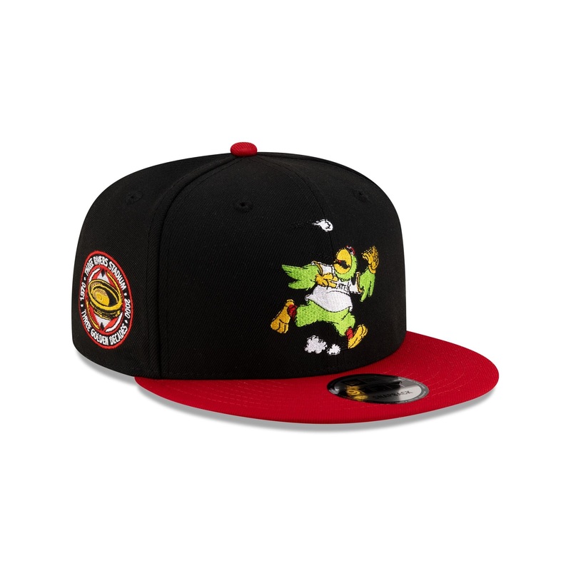 Pittsburgh Pirates Mascot Black 9FIFTY Snapback Hat One Size