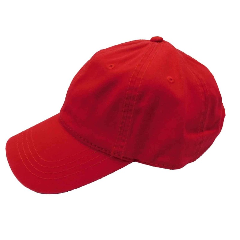 SetarTrading Unstructured Baseball Cap Red