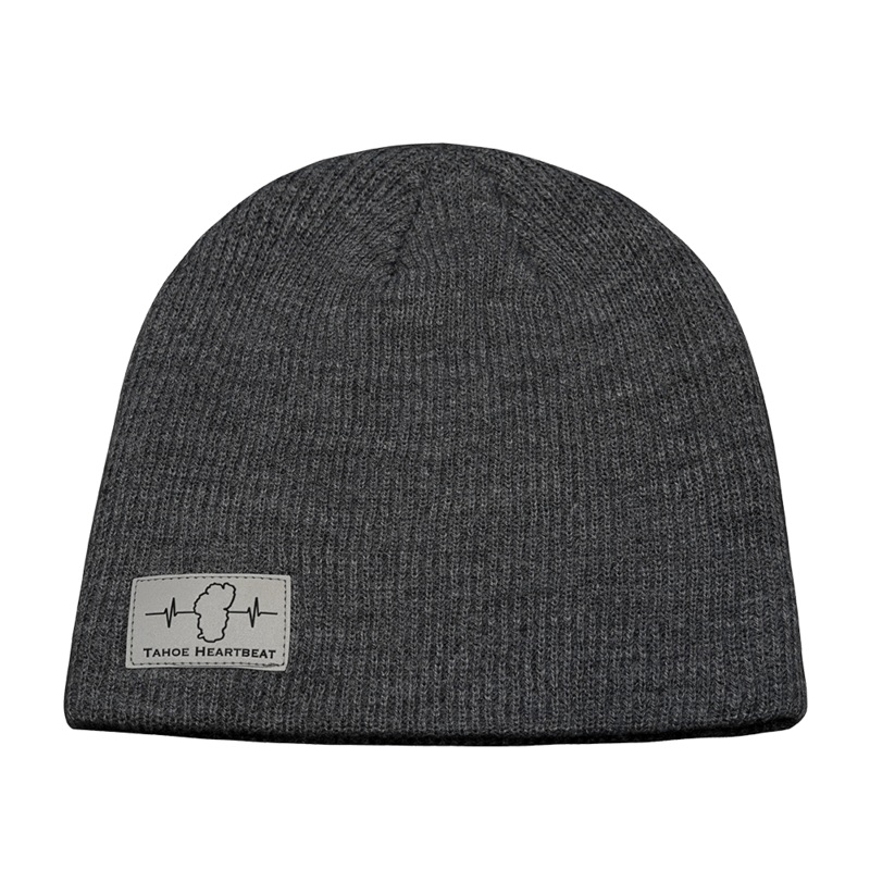 Tahoe Beanie – No Cuff – Gray