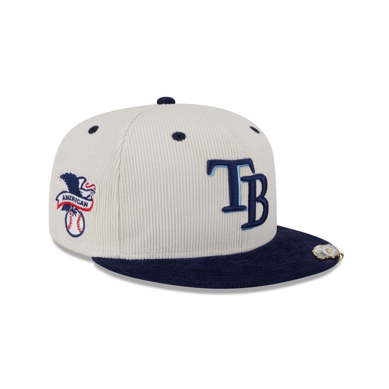 Tampa Bay Rays Two Tone Cord 59FIFTY Fitted Hat 7