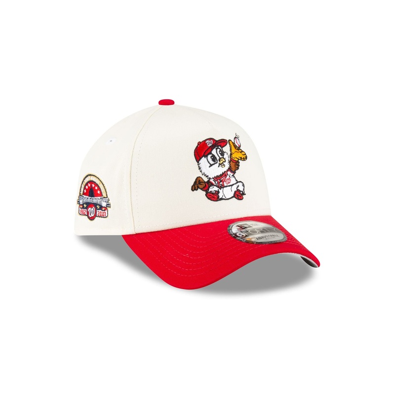 Washington Nationals Mini Mascot 9FORTY A-Frame Snapback Hat One Size