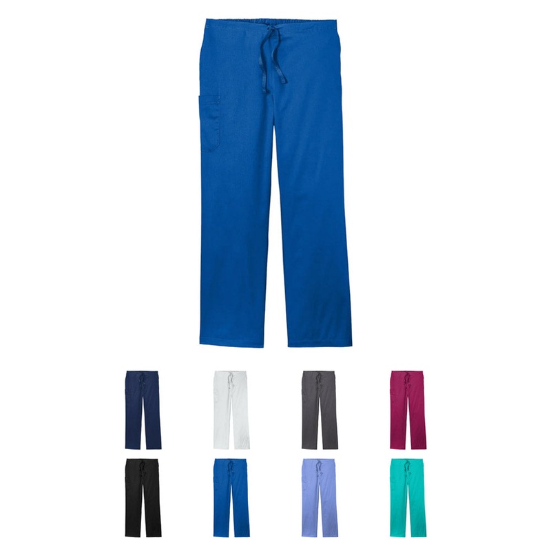 Wink Unisex WorkFlex Cargo Pant WW3150S WonderWink Black 2XSS