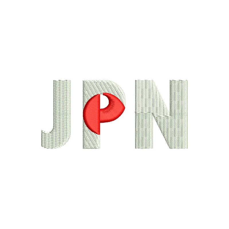 Words of Japan JPN Flag Default Title One Size