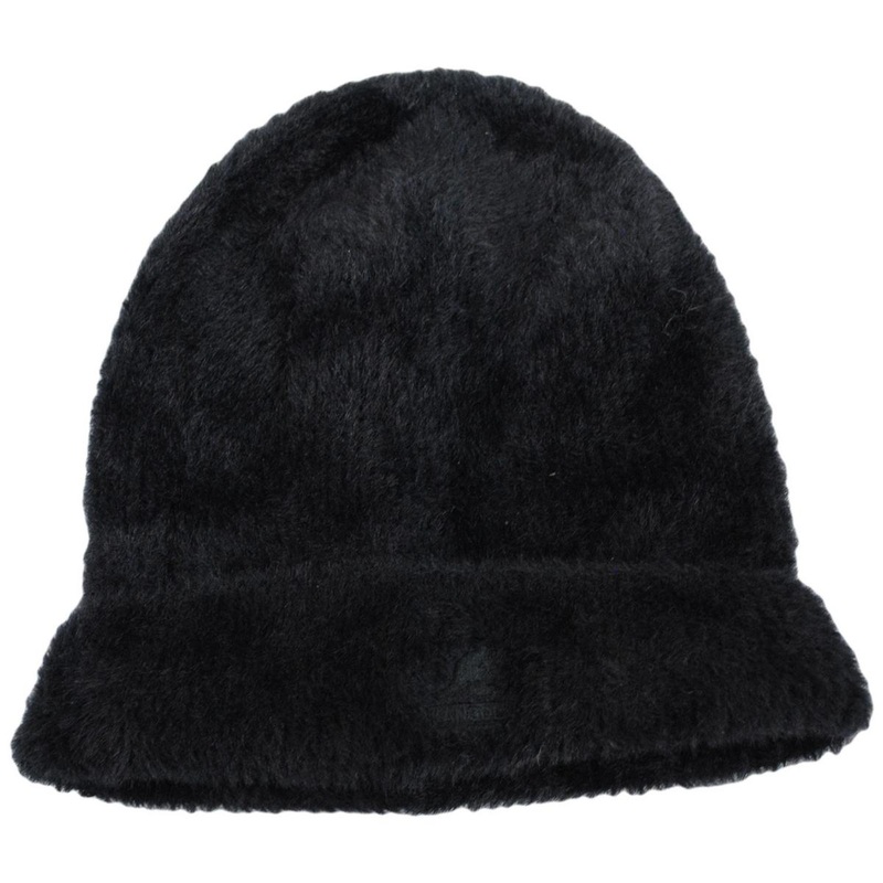 Faux Fur Beanie Hat BLACK ONE SIZE FITS MOST