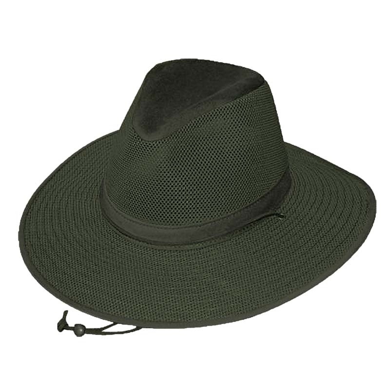 Grande Aussie Crushable Breezer, S to 3XL Hat Sizes – Henschel Hats Green Medium (22 1/2″)