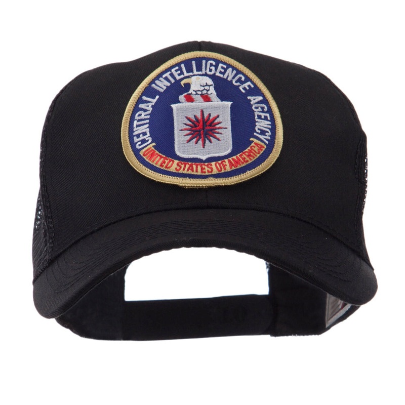 Law Enforcement Patched Mesh Cap CIA One Size