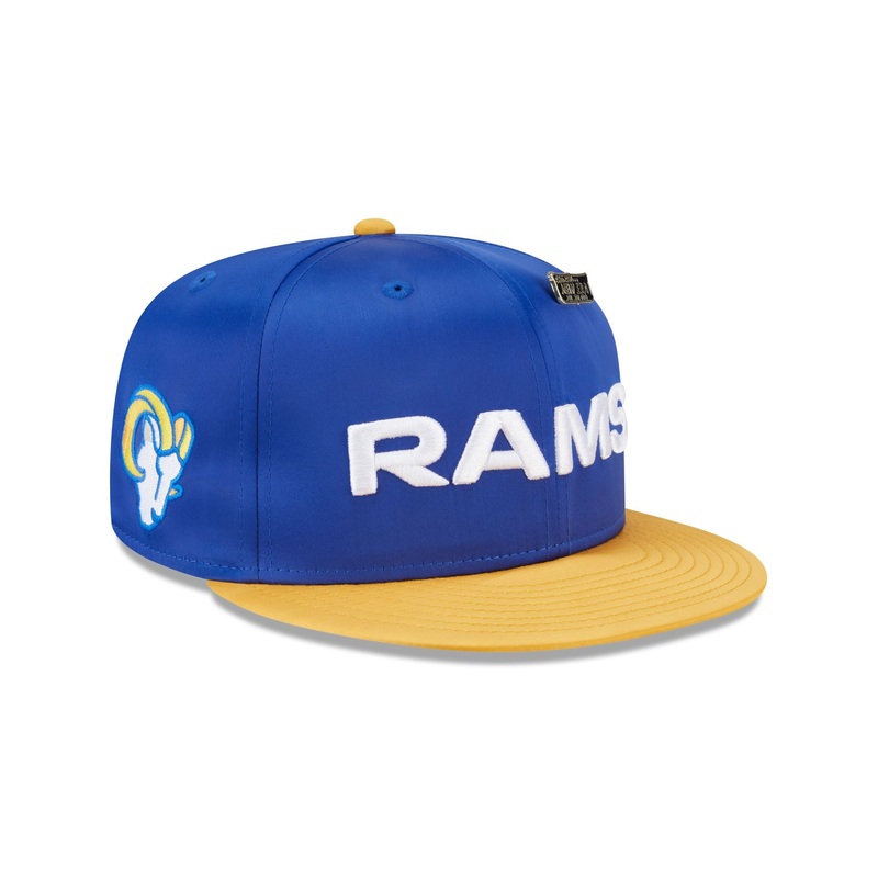 Los Angeles Rams Spring Satin 59FIFTY Fitted Hat 7