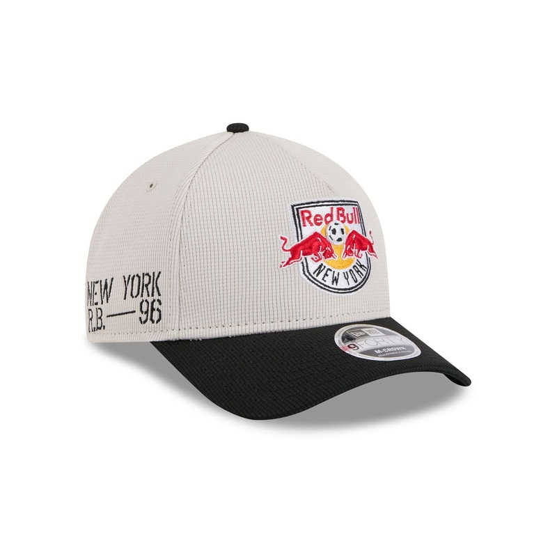 New York Red Bulls 2025 Jersey Hook 9FORTY M-Crown A-Frame Snapback Hat One Size