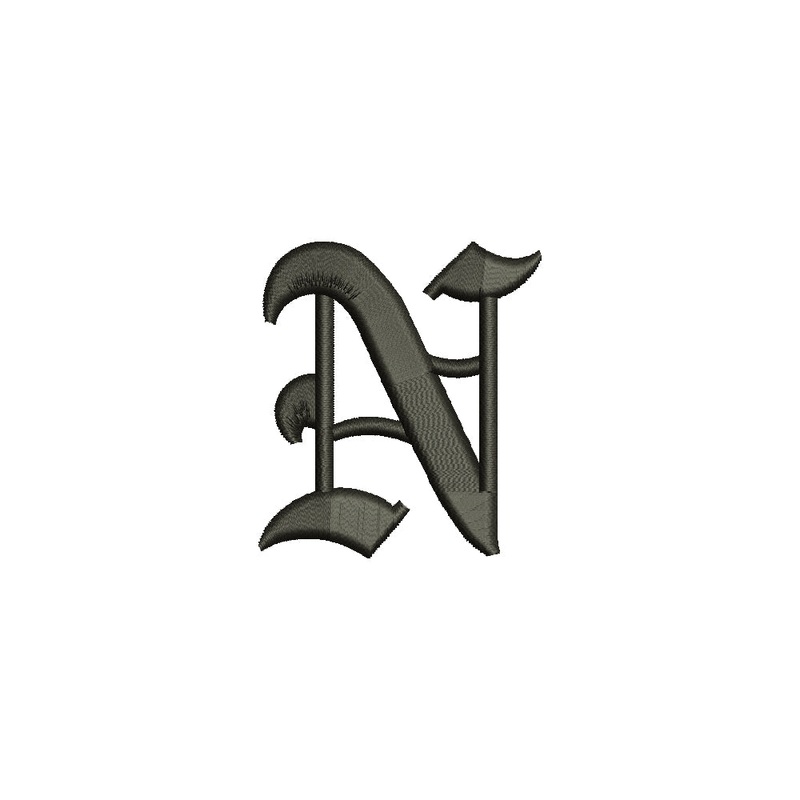 Old English N Default Title One Size
