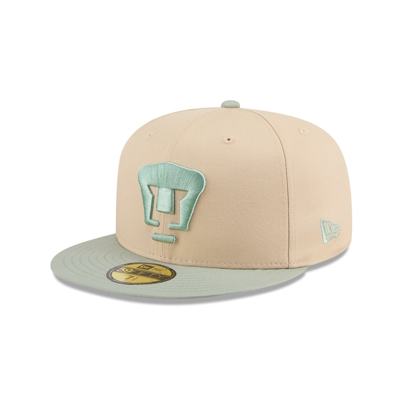 Pumas Ivory 59FIFTY Fitted Hat 7