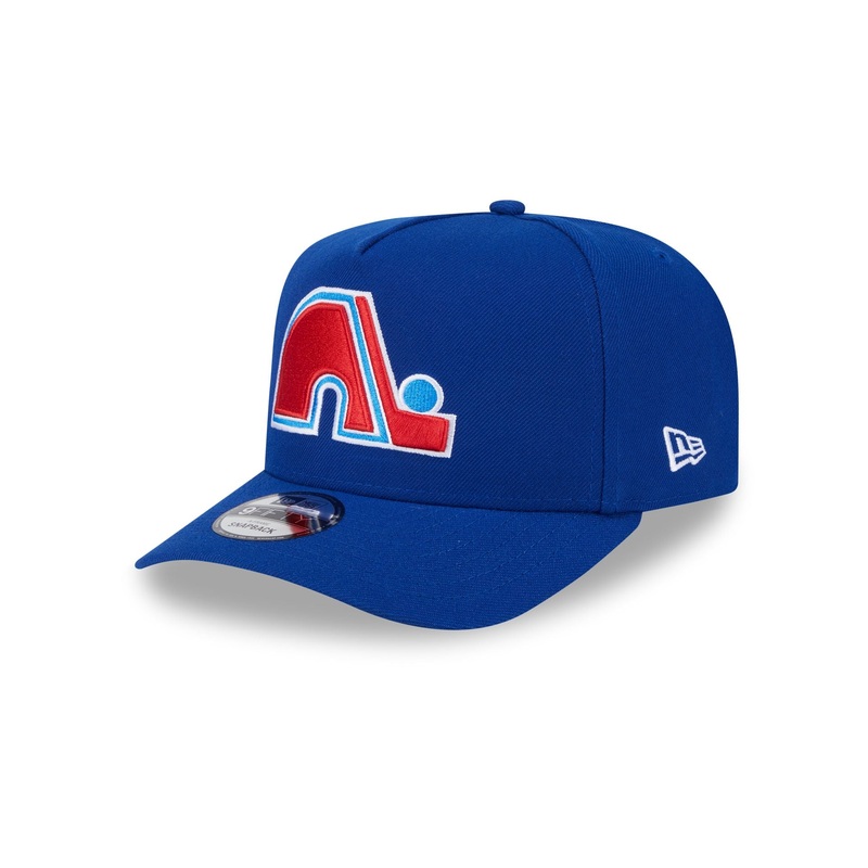 Quebec Nordiques Team 9FIFTY A-Frame Snapback Hat One Size