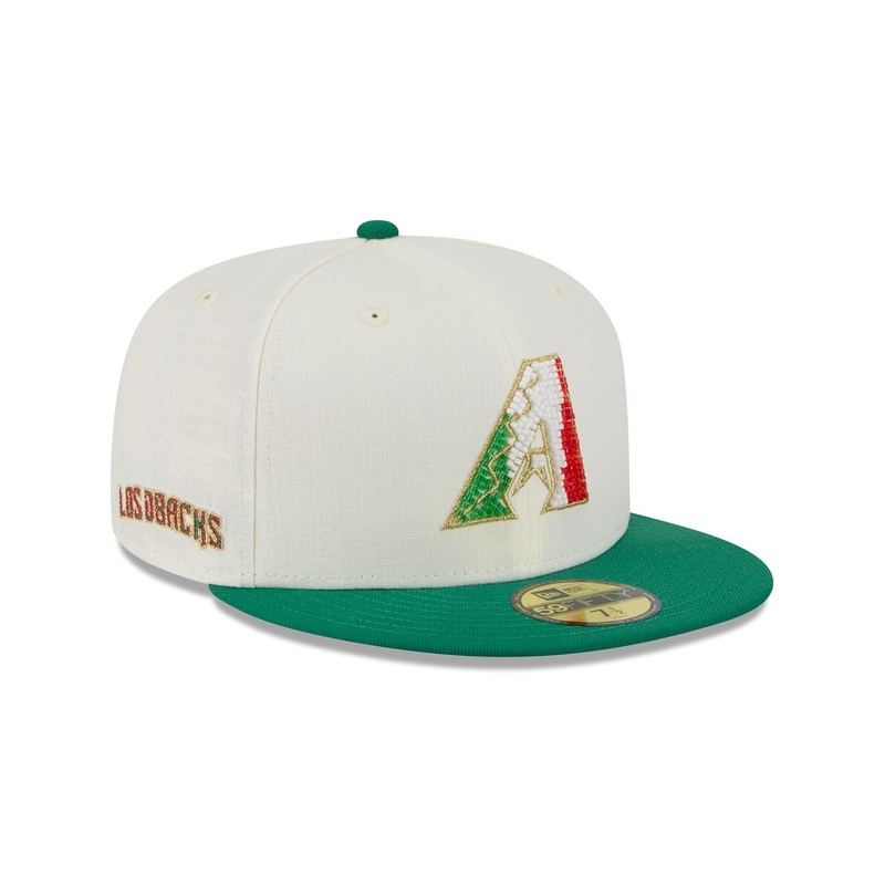 Arizona Diamondbacks Beaded Linen 59FIFTY Fitted Hat 7