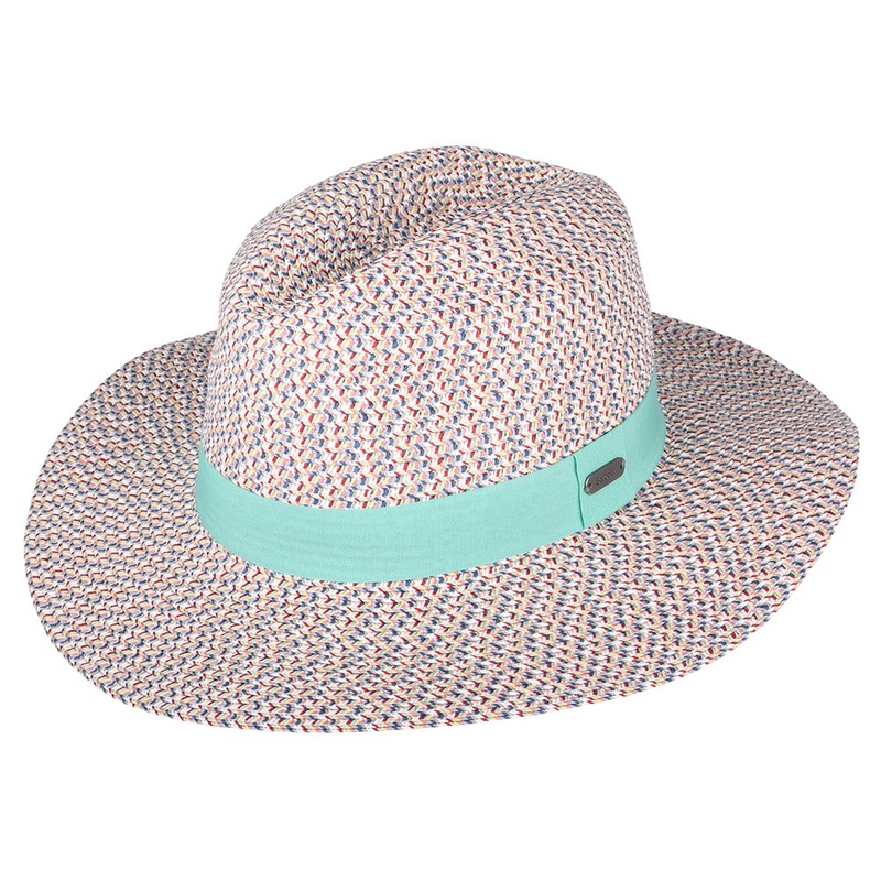 Barbour Hats Seashore Fedora Sun Hat – Multi-Coloured S