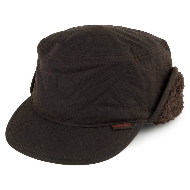 Barbour Hats Stanhope Hunting Cap – Olive S