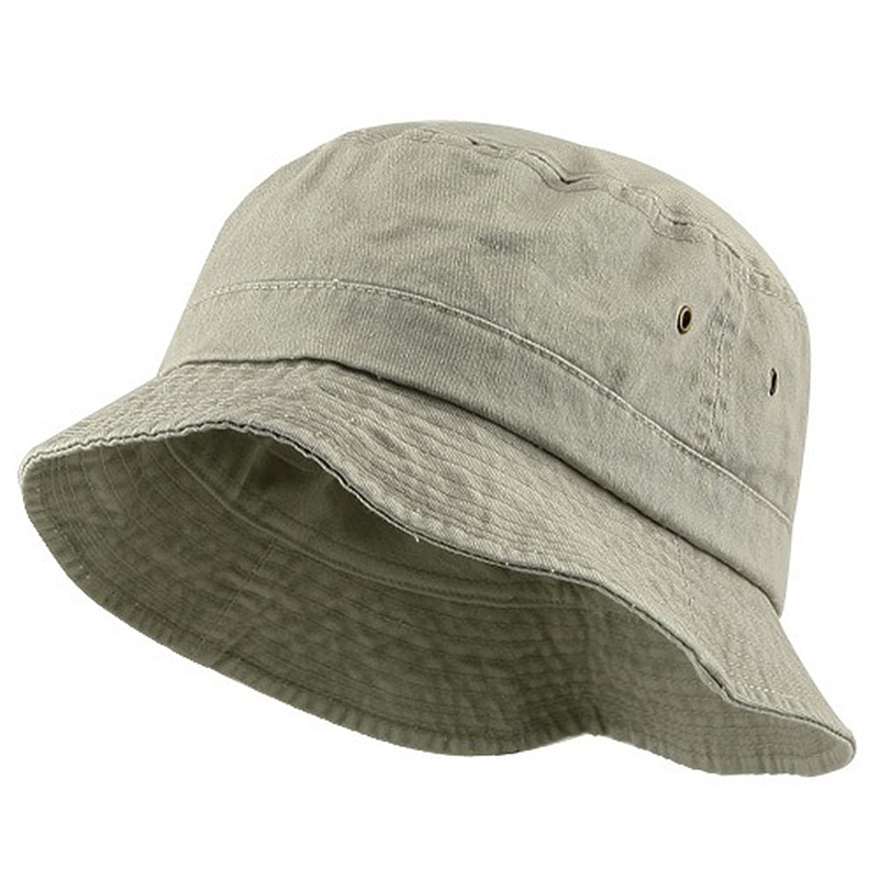 Big Size Washed Hat Beige XL-2XL