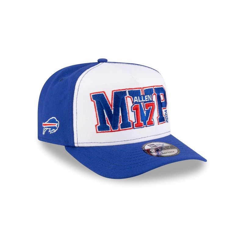 Buffalo Bills Josh Allen MVP 9FIFTY A-Frame Snapback Hat One Size