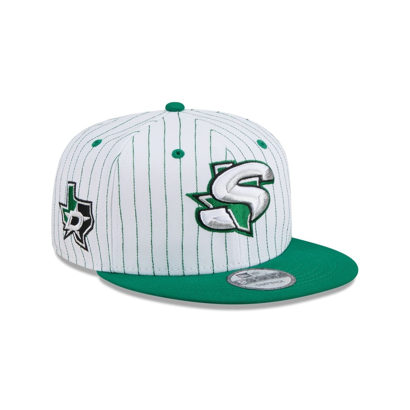 Dallas Stars Deceptor Pinstripe 9FIFTY Snapback Hat One Size