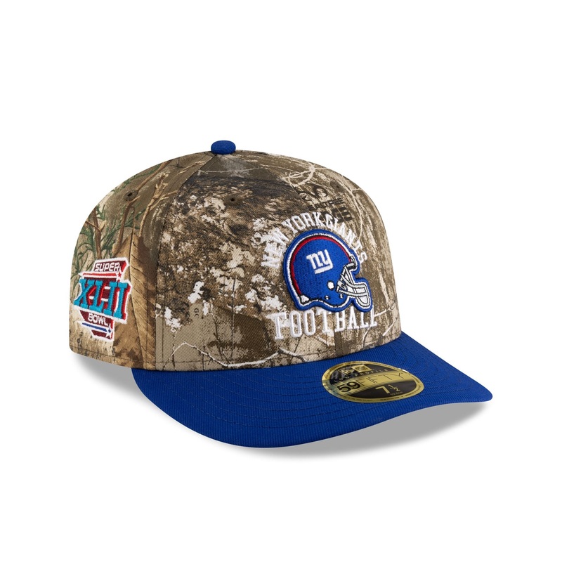 Just Caps Realtree New York Giants Low Profile 59FIFTY Fitted Hat 7
