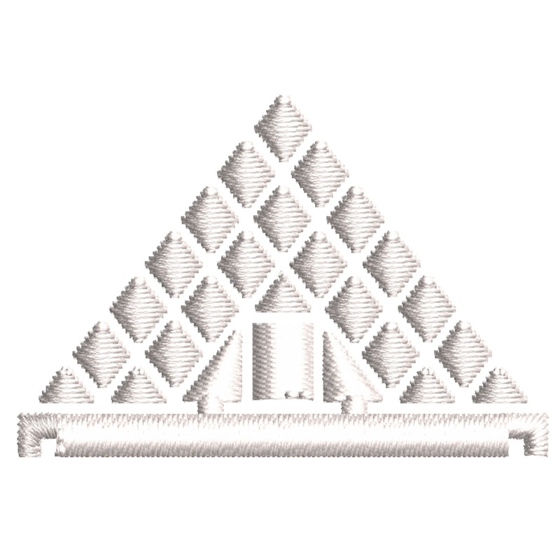 Louvre Landmark Logo Louvre Landmark Logo One Size