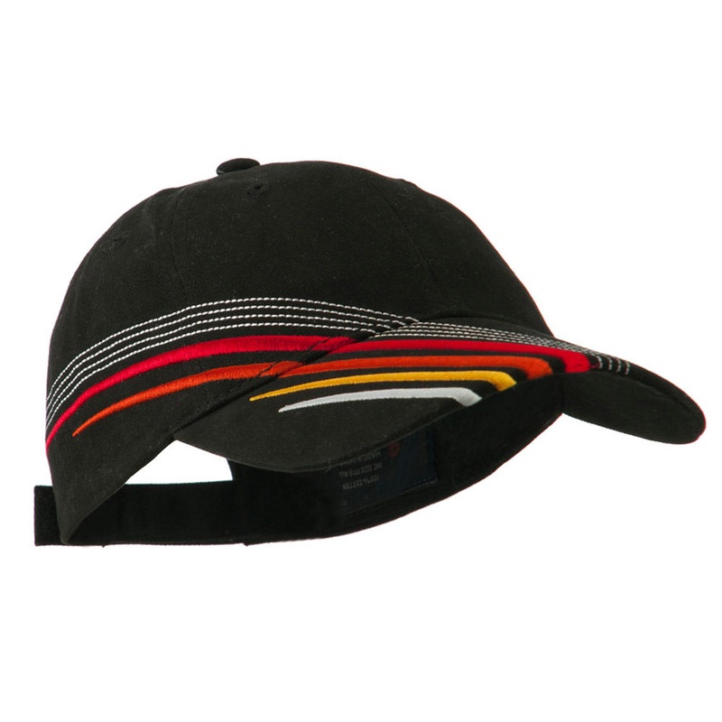 Low Profile Deluxe Brushed Cotton Twill Cap Black One Size