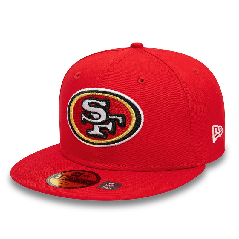 New Era 59FIFTY San Francisco 49ers Baseball Cap – NFL OTC – Red 7