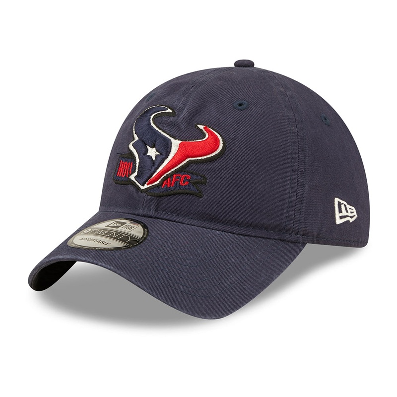 New Era 9TWENTY Houston Texans Baseball Cap – NFL Sideline On Field – Navy Blue Adjustable