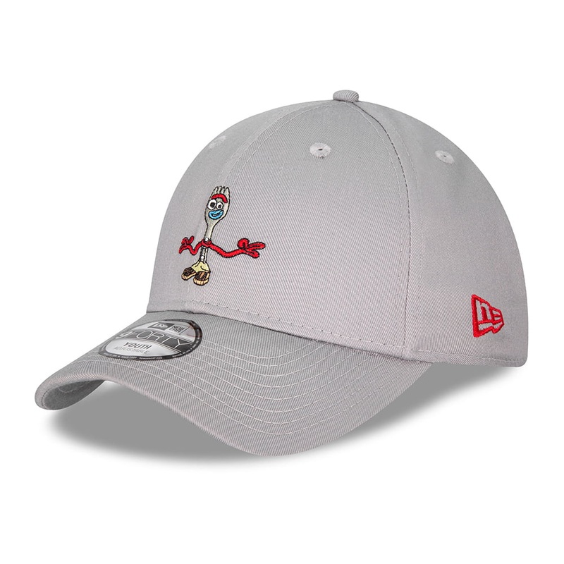 New Era Kids 9FORTY Forky Baseball Cap – Toy Story – Grey CHILD ADJ.