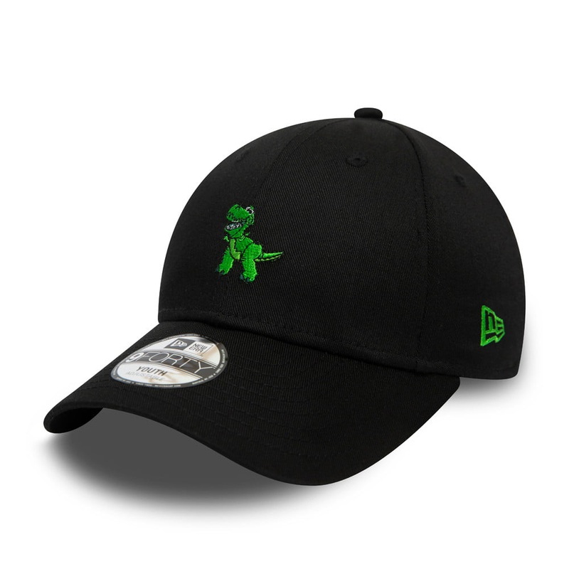 New Era Kids 9FORTY Rex Baseball Cap – Toy Story – Black CHILD ADJ.