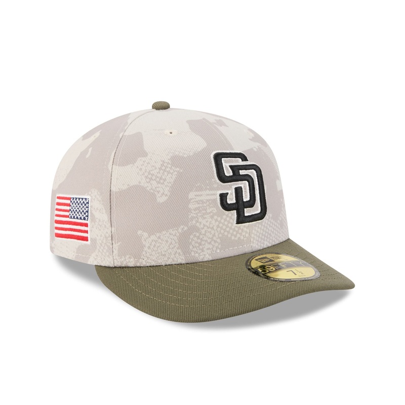 San Diego Padres Armed Forces Day 2025 59FIFTY Fitted Hat 7