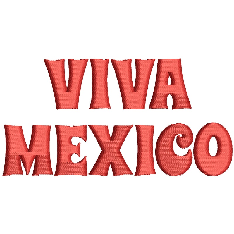Viva Mexico Word Default Title One Size