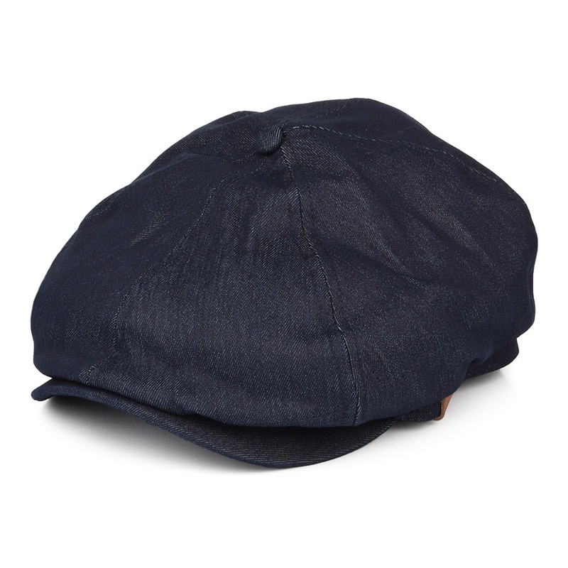 Barts Hats Jamaica Cotton Newsboy Cap – Denim 1-Size