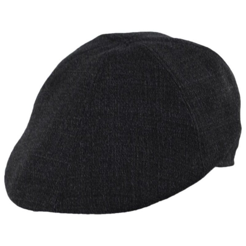 Branson Tweed Wool Duckbill Cap BLACK S
