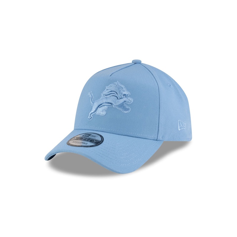 Detroit Lions Sky Blue 9FORTY A-Frame Snapback Hat One Size
