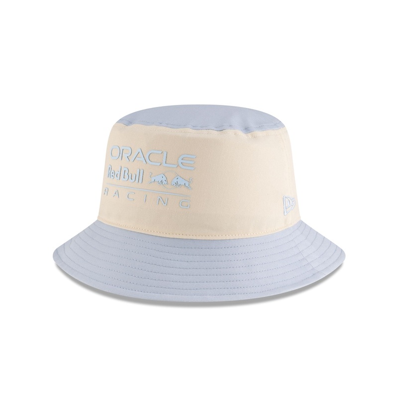 Oracle Red Bull Racing Light Cream Bucket Hat S