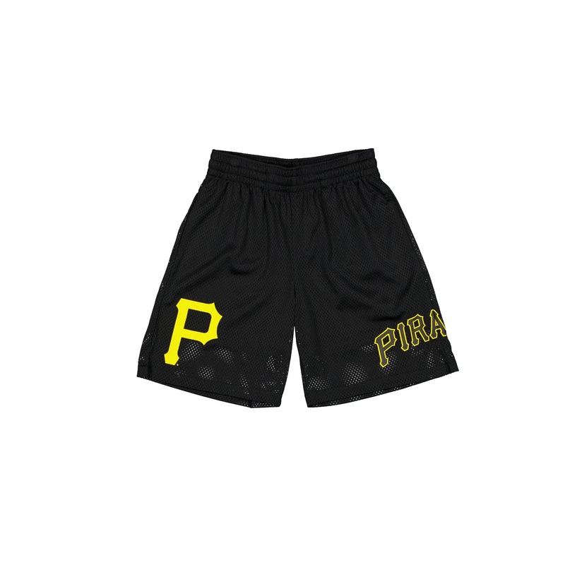 Pittsburgh Pirates Mesh Black Shorts S