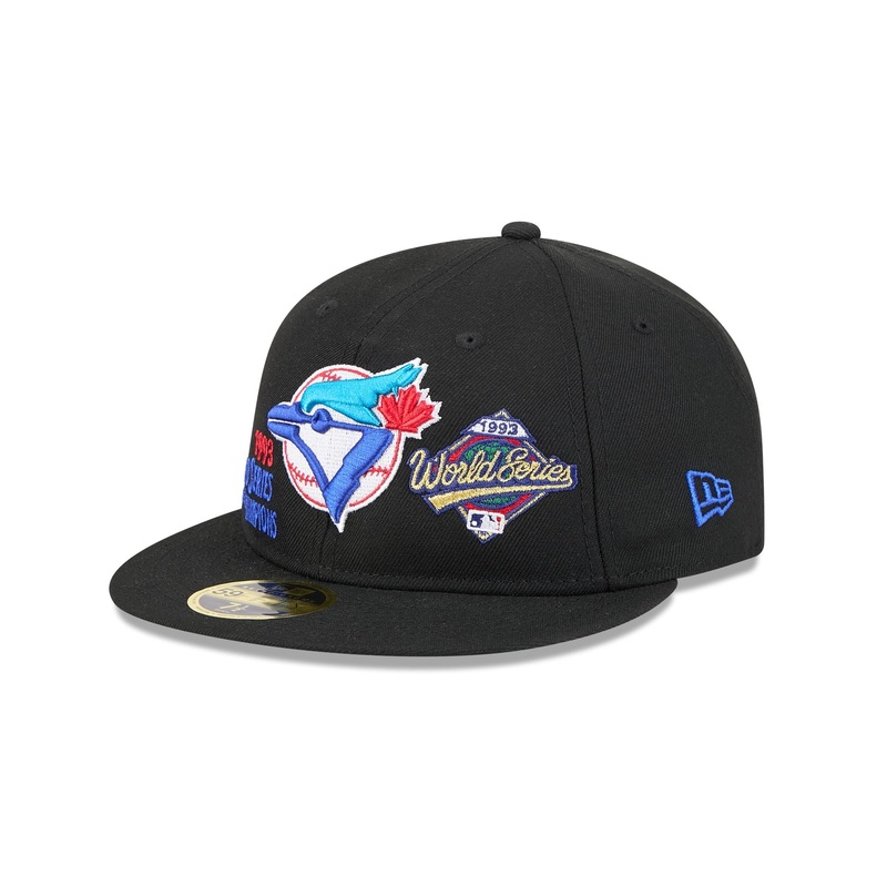 Toronto Blue Jays Championship Pack Retro Crown 59FIFTY Fitted Hat 7