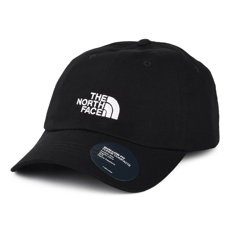 The North Face Hats Norm Cotton Baseball Cap – Black Adjustable